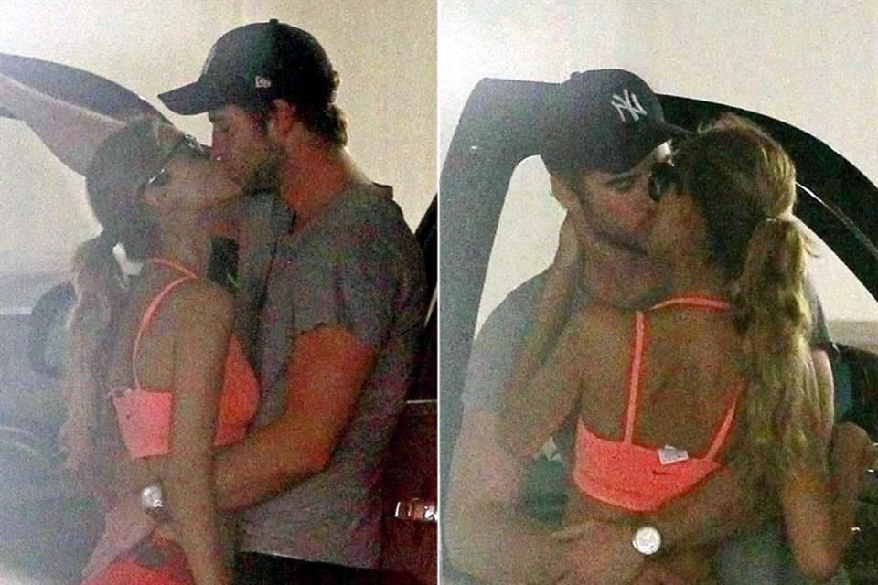 Por supuesto, no podíamos dejar fuera de su lista de amoríos a Liam Hemsworth, quien 'se consoló' con la mexicana tras romper con Miley Cyrus en 2013.