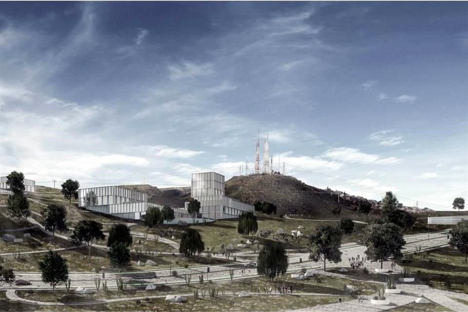 Este es el Proyecto del Centro Universitario, que se encuentra en un terreno de 55 hectáreas.