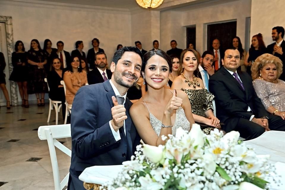 Después de darse el sí. María José Lares Monraz y Miguel Ángel Curiel Santa Ana