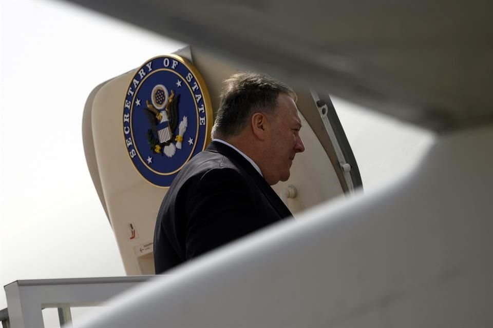 Mike Pompeo se encuentra en una gira por Medio Oriente.