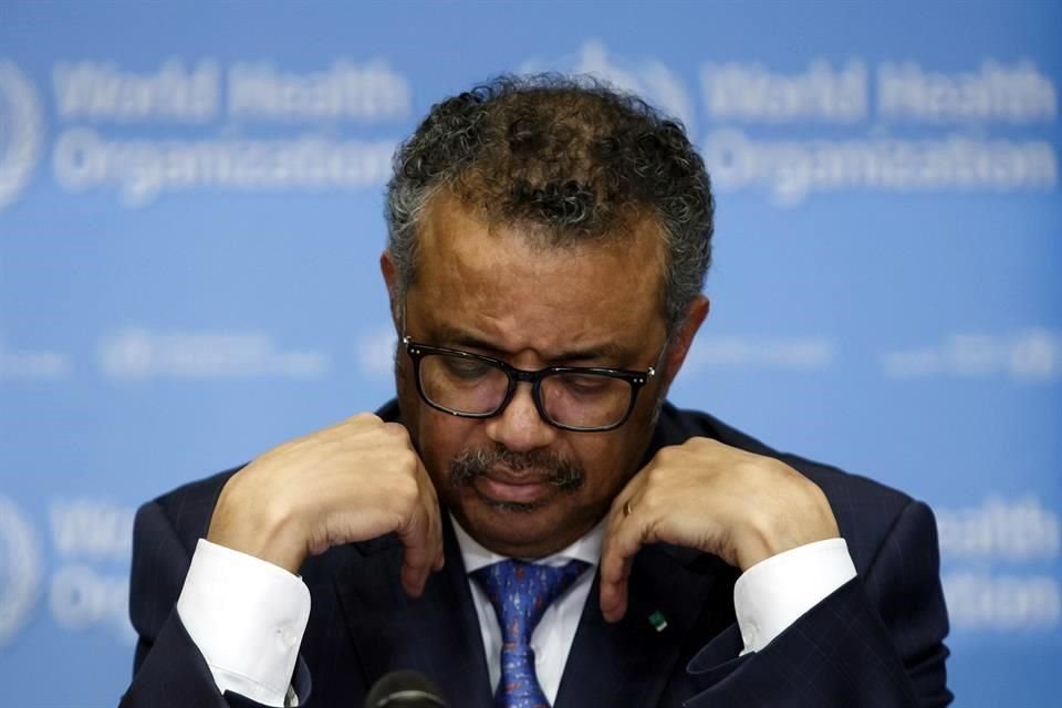 El director general de la OMS, Tedros Adhanom, se dijo preocupado por la expansión del virus en Irán.