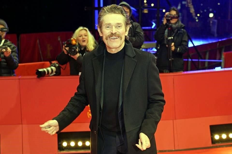 Willem Dafoe acudiró a la premier de 'Siberia' durante el Festival Internacional de Cine de Berlín.