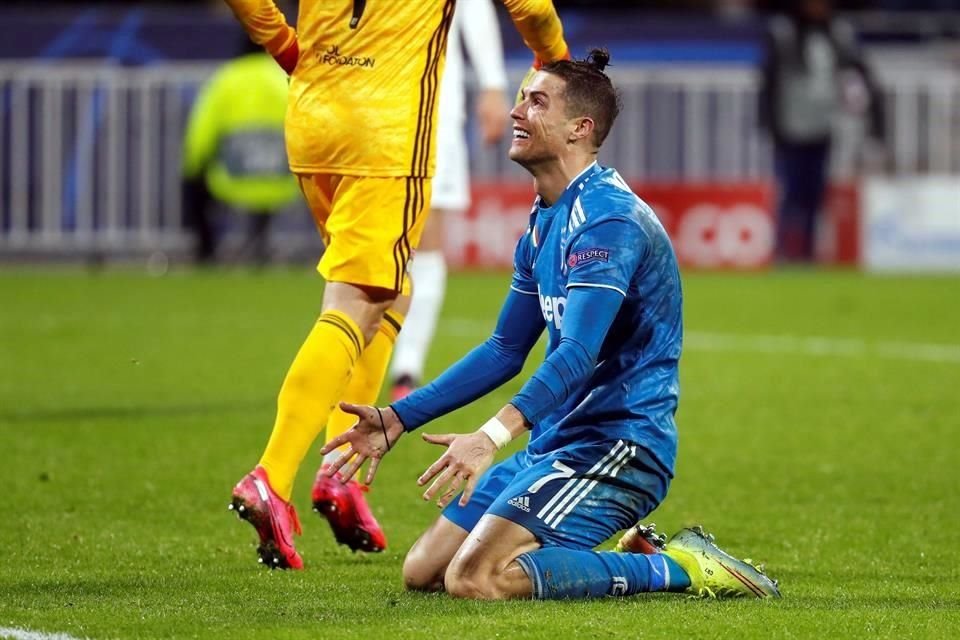 Cristiano Ronaldo no salió atinado esta ocasión.