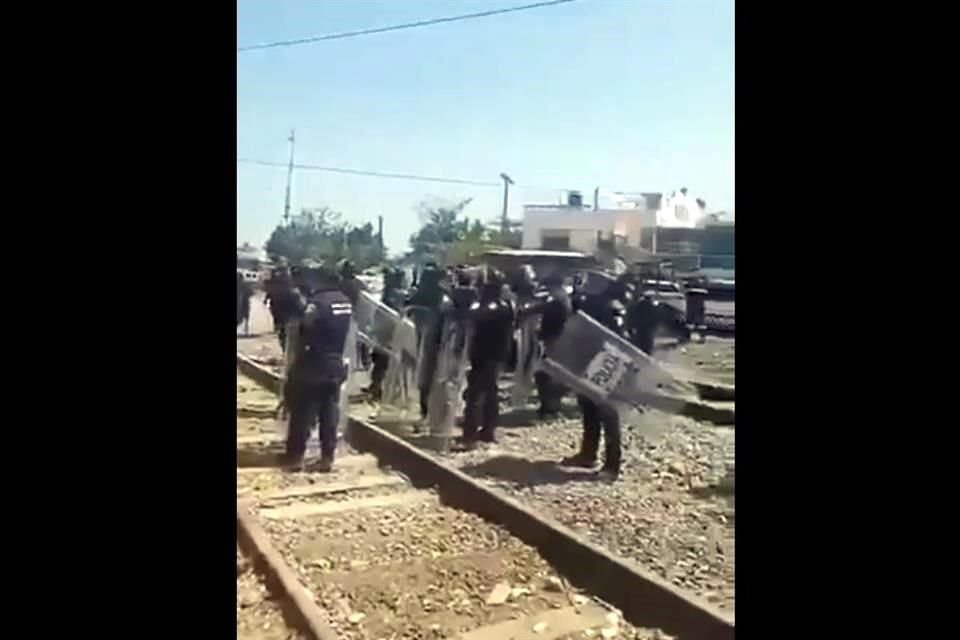 Desalojo en Cardel, Veracruz.