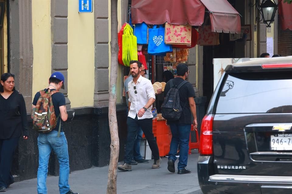 Justin Theroux filma en México 'The Mosquito Coast'.