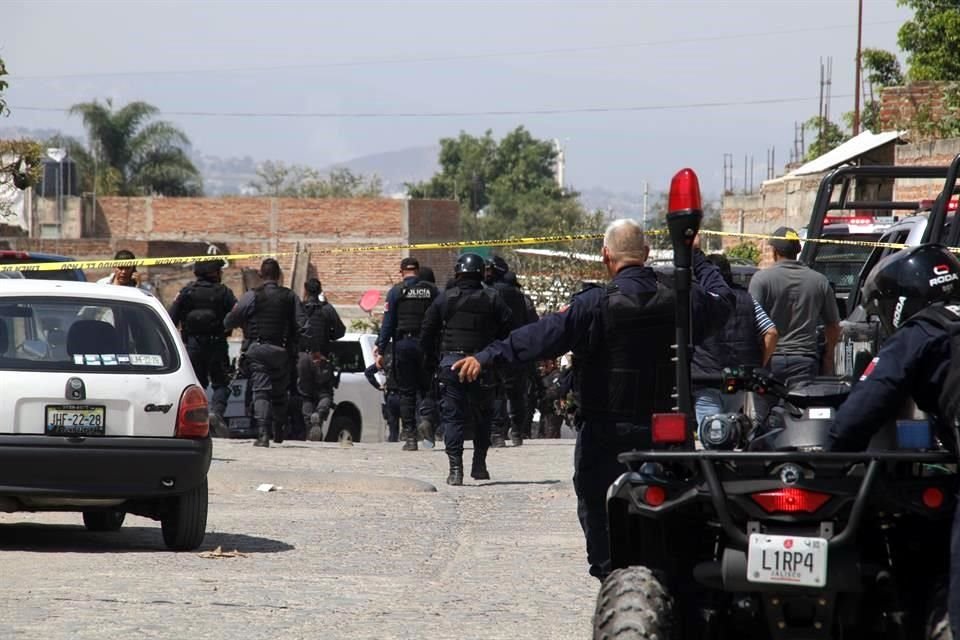 6 DE MARZO 2020. En Las Huertas, Tlaquepaque, fueron asesinadas seis personas que estaban cautivas, esto luego de que a la finca llegaran agentes del área de robo de vehículos.