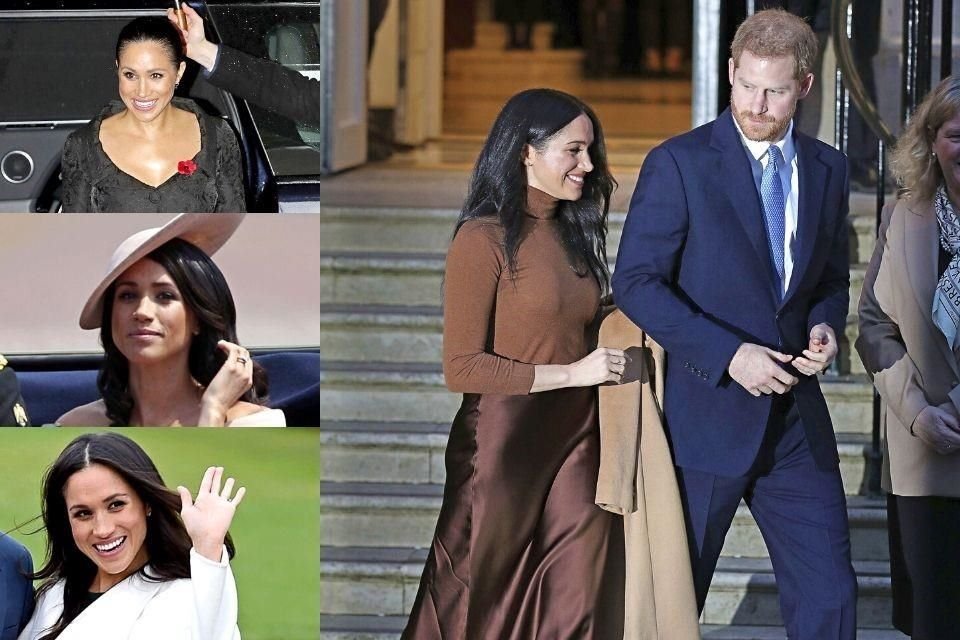 Así lució Markle en noviembre del 2019, junio del 2018, noviembre del 2018 y enero del 2018.