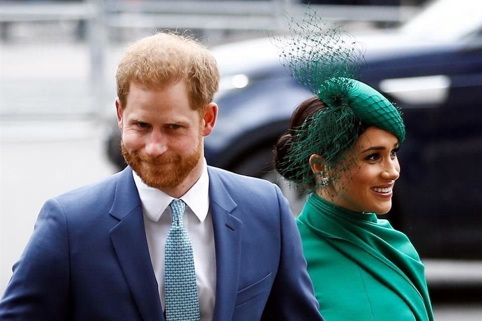 El Príncipe Enrique y Meghan Markle asistieron este lunes al servicio anual del Commonwealth en la Abadía de Westminster.