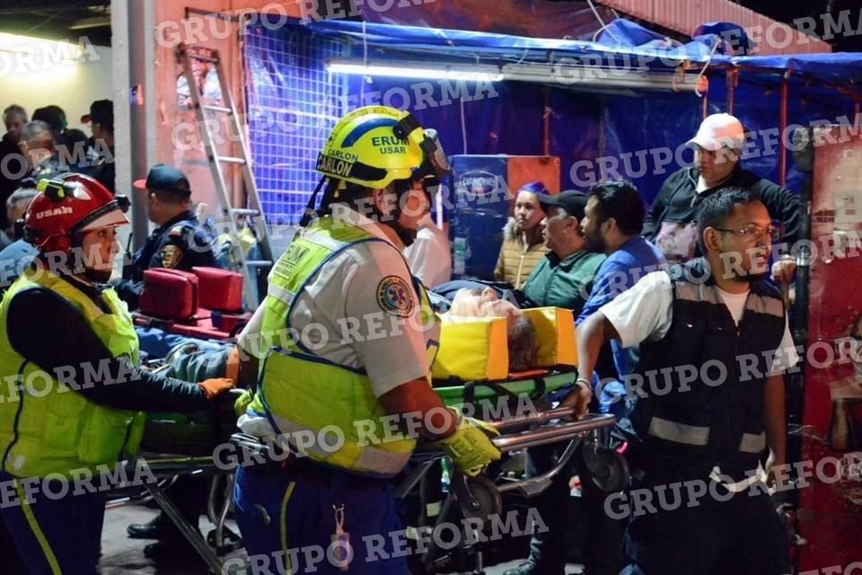 El Metro informó que 41 personas resultaron heridas y una murió tras el choque entre dos trenes en la estación Tacubaya.