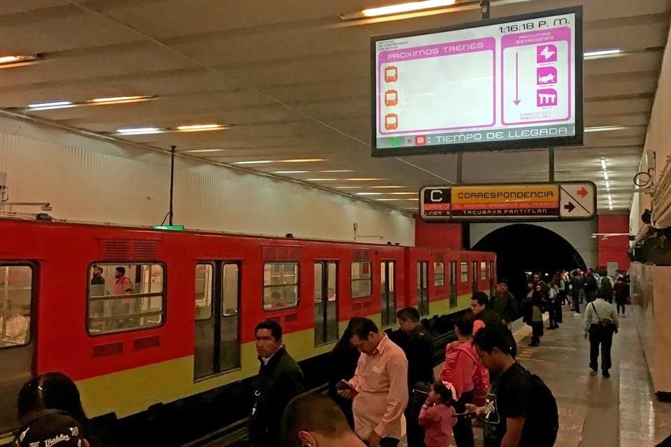 La Línea 1 del Metro sólo funcionará en dirección de Pantitlán-Chapultepec y en el resto de la Línea se dará servicio con 45 autobuses RTP.