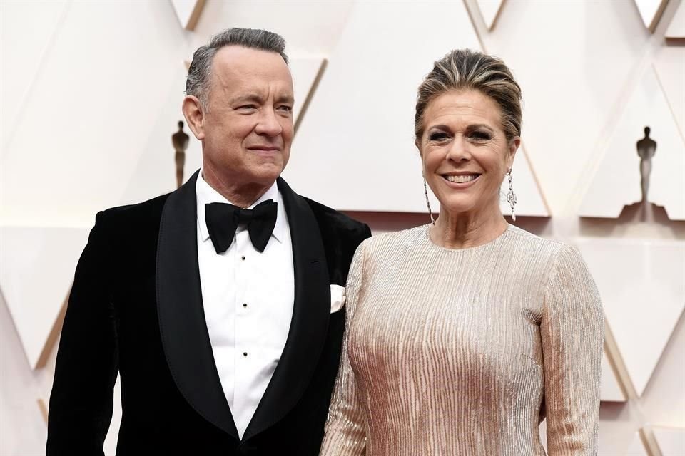 Tom Hanks y su esposa Rita Wilson dieron positivo a coronavirus.