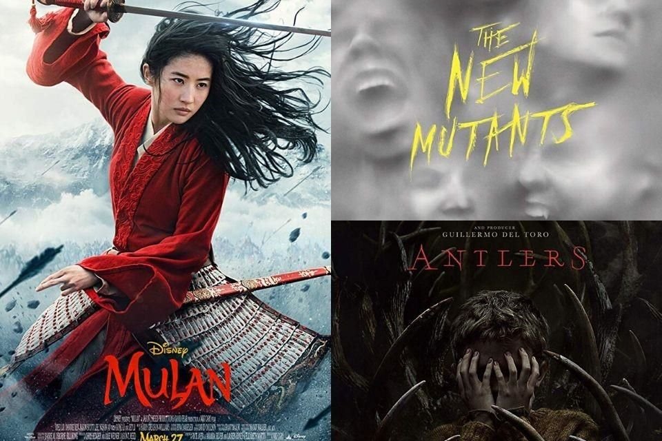 'Mulán', 'Los Nuevos Mutantes' y 'Antlers', todas producciones pertenecientes a Disney, tuvieron que aplazar sus estrenos debido al coronavirus.