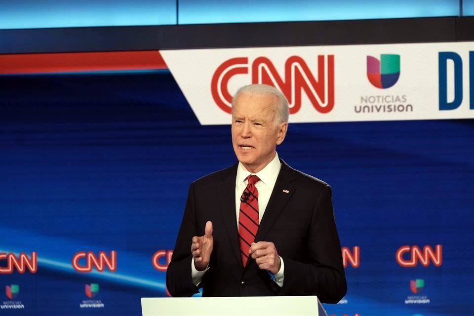 El exvicepresidente Joe Biden es visto como favorito para obtener la nominación demócrata tras una serie de victorias clave en varios estados.