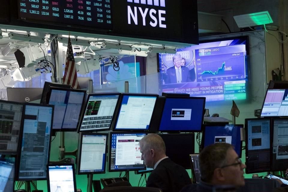 Operadores en el NYSE.