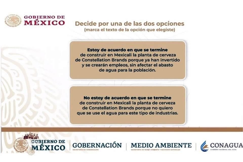 El Presidente aseguró que la consulta será vinculatoria, es decir, se respetará el resultado con la decisión del pueblo.