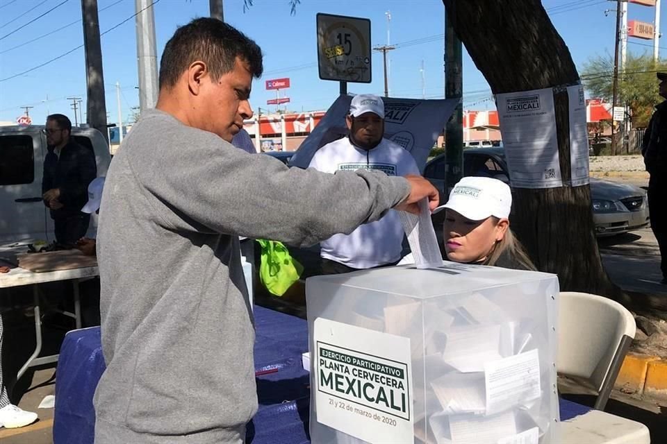 Activistas acusaron que la empresa Constellation Brands del Valle de Mexicali los va a dejar sin agua.