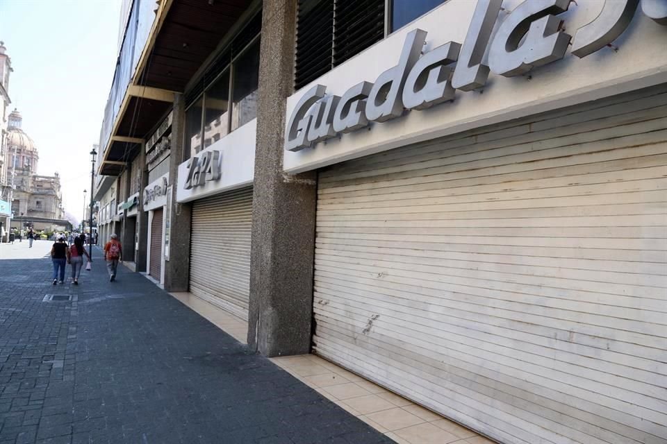 Los tumultos cotidianos en las calles céntricas le dieron paso a una tranquilidad inusual.