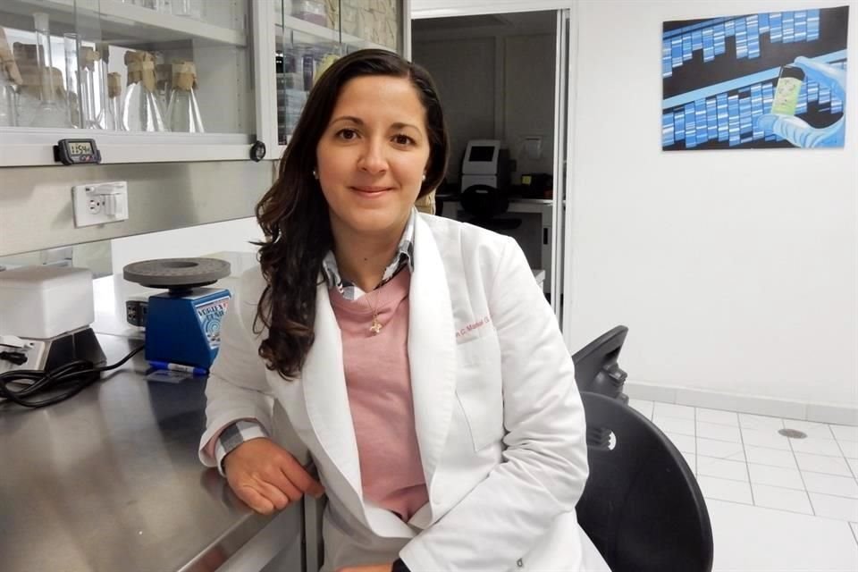 Mariel García Chagollán, doctora en Ciencias.