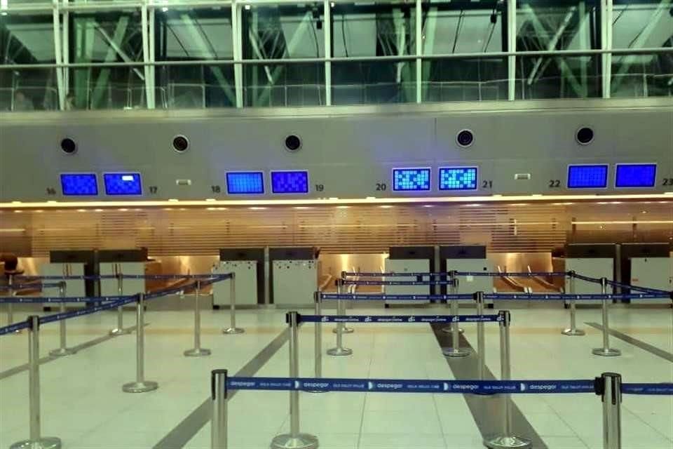 Aerolíneas como Aeromexico están cerradas en el Aeropuerto de Buenos Aires.