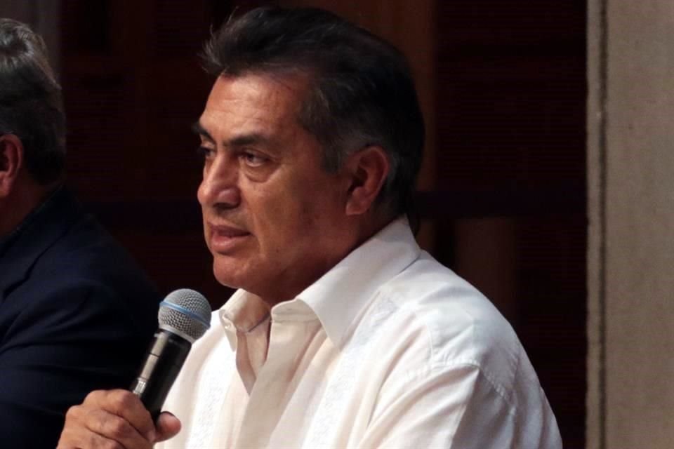 El Gobernador de Nuevo León, Jaime Rodríguez.