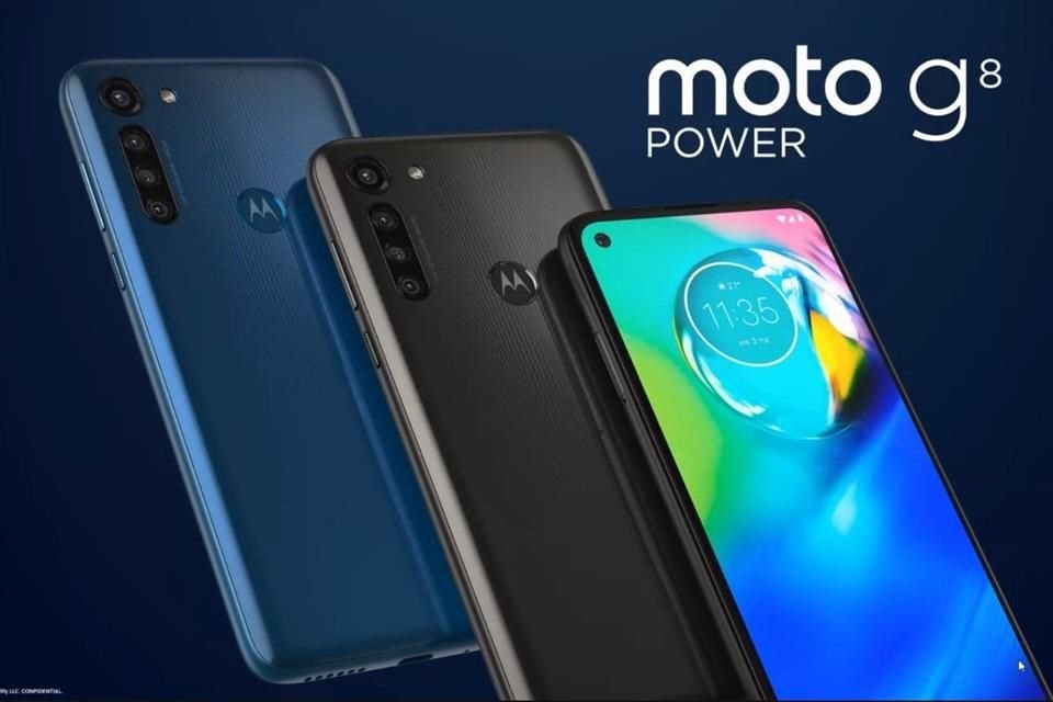 El Moto G8 Power está equipado con una pantalla de 6.4 pulgadas y resolución Full HD, un procesador Qualcomm Snapdragon 665 y un sistema de triple cámaras traseras de 16, 8 y 2 megapíxeles.