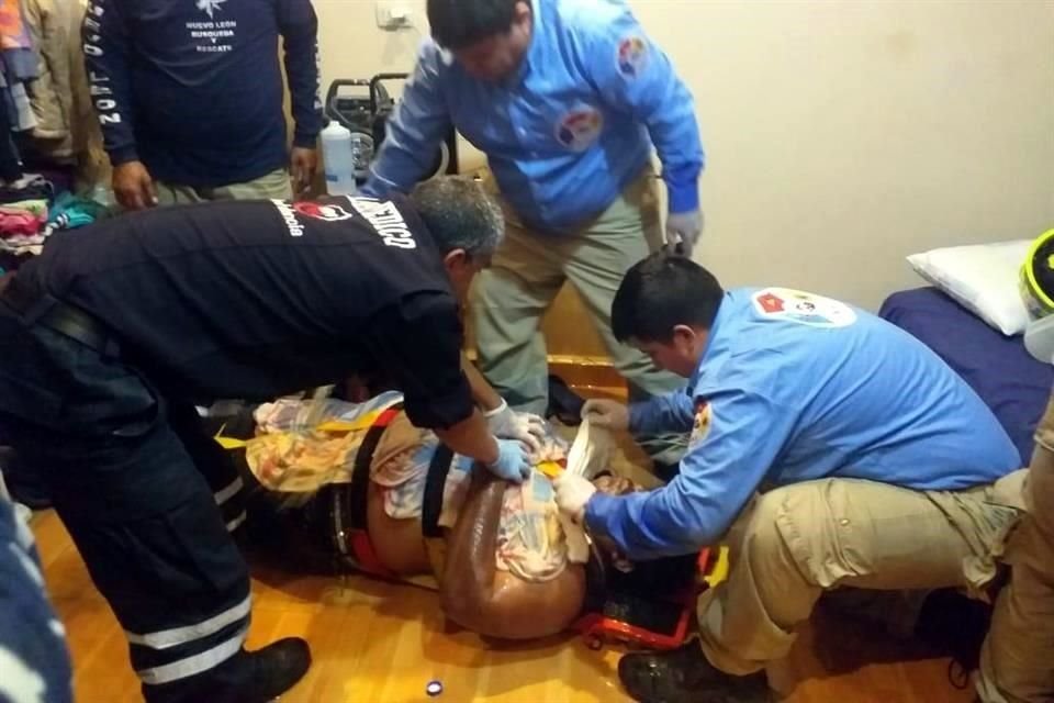 Gilberto Toledo, de 41 años sufrió quemaduras en un 60 por ciento de su cuerpo. 