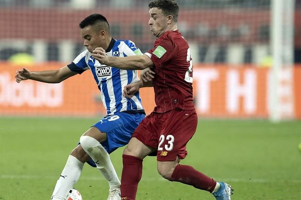 Carlos Rodríguez fue reconocido por su actuación ante Liverpool.