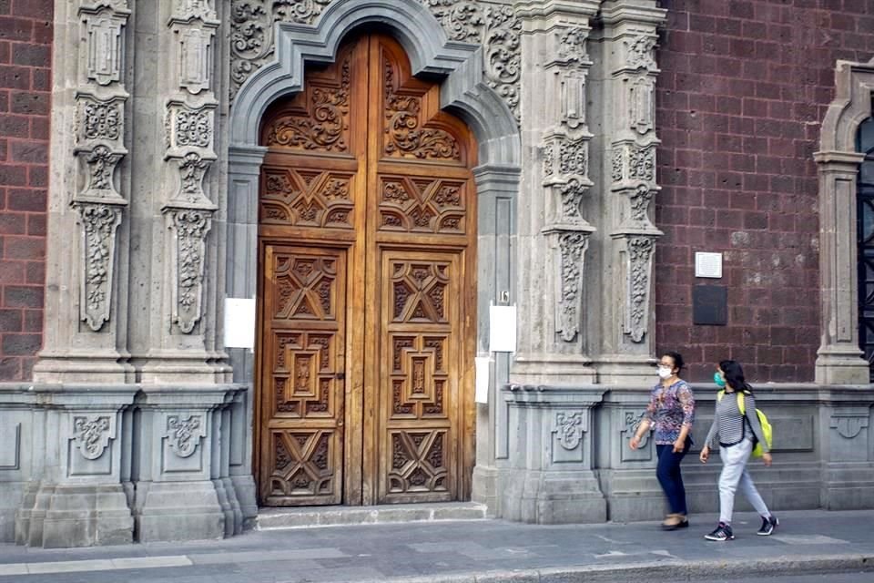 Antiguo Colegio de San Ildefonso.