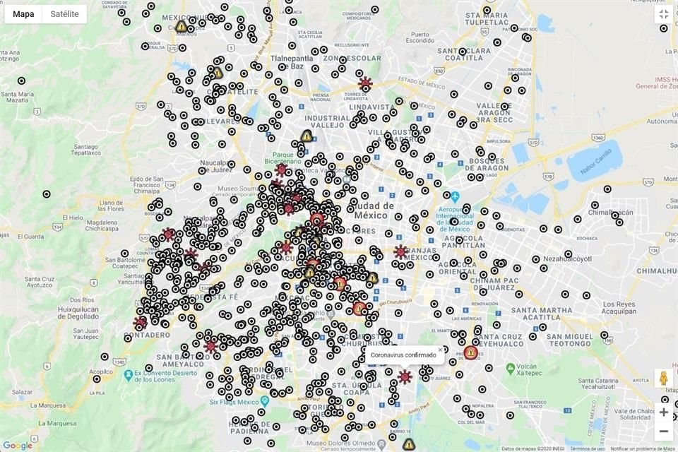 Emprendedores mexicanos crearon CovidMapp, una plataforma para reportar casos o síntomas de coronavirus en tiempo real.