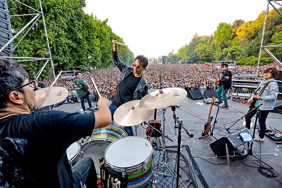 La banda se reunió para dar dos shows en diciembre como parte de las protestas en Chile.