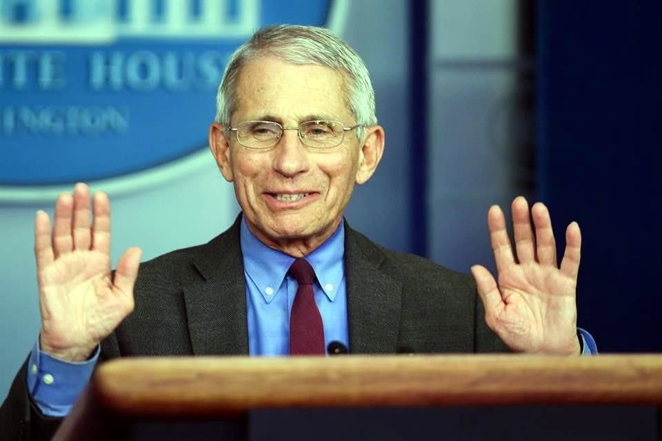 Anthony Fauci, epidemiólogo de la Casa Blanca.