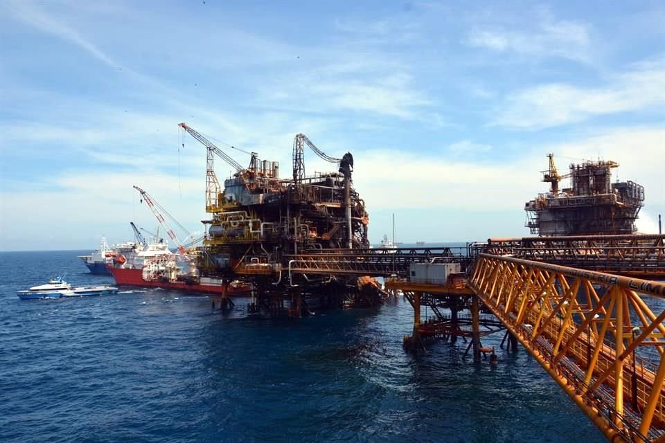 Una de las plataforma donde se sospecha que hay trabajadores de Pemex con Covid-10 es en la de Abkatún en la Sonda de Campeche.