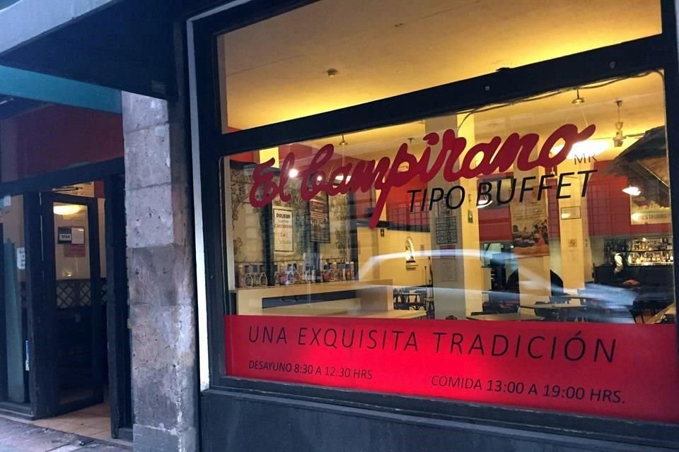 La contingencia sanitaria ha provocado el cierre de numerosos restaurantes.