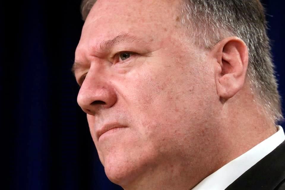 Mike Pompeo, Secretario de Estado de EU.