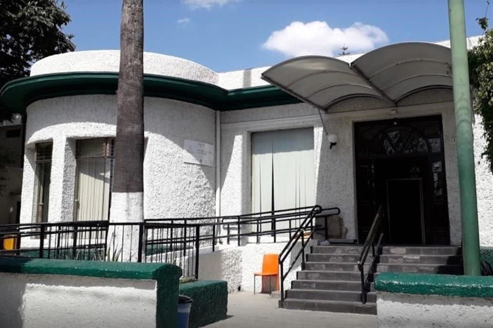 Aspecto de la funeraria del IMSS ubicada en la Colonia Americana.
