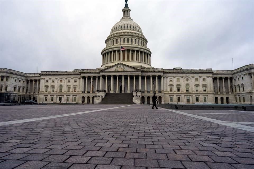 Capitolio de EU, sede del Senado, en Washington D.C.