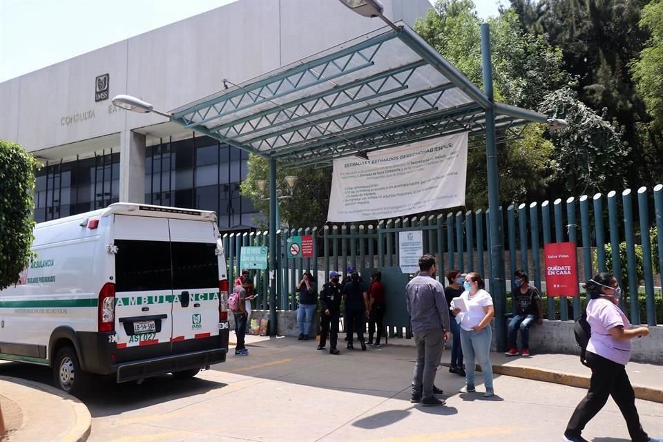 El Hospital La Raza, del IMSS, reporta una disponibilidad alta.