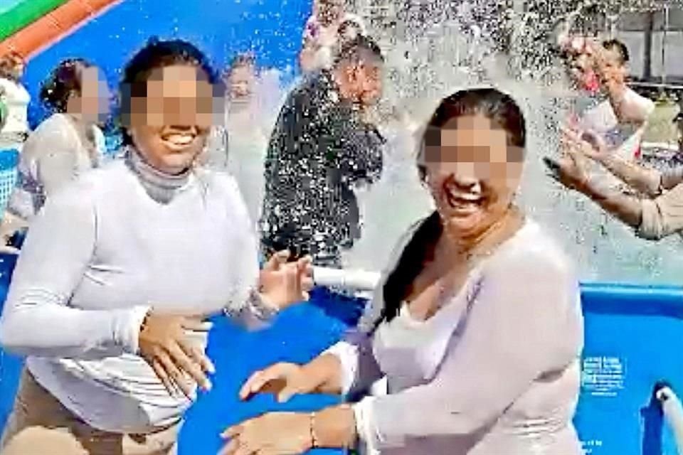 El pasado 30 de marzo, en el Reclusorio Femenil, se realizó una albercada cuando ya se había ordenado el distanciamiento social por el nuevo coronavirus. 