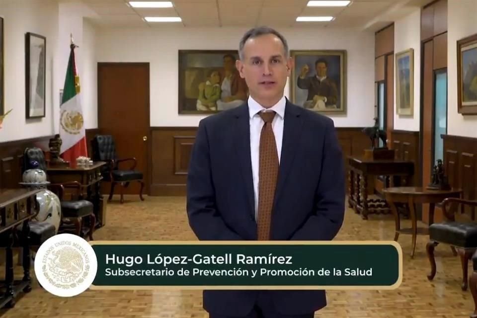 El subsecretario indicó que usar cubrebocas sí puede ayudar a disminuir la transmisión de la infección, sobre todo de las personas con síntomas hacia otros.