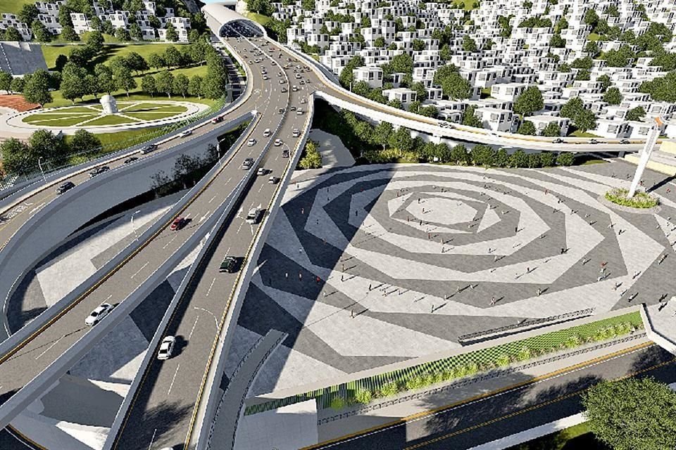 En la Colonia Independencia se planea construir la plaza 'Cruz de Monterrey', una explanada bajo la cual habrá un estacionamiento subterráneo para 500 autos.