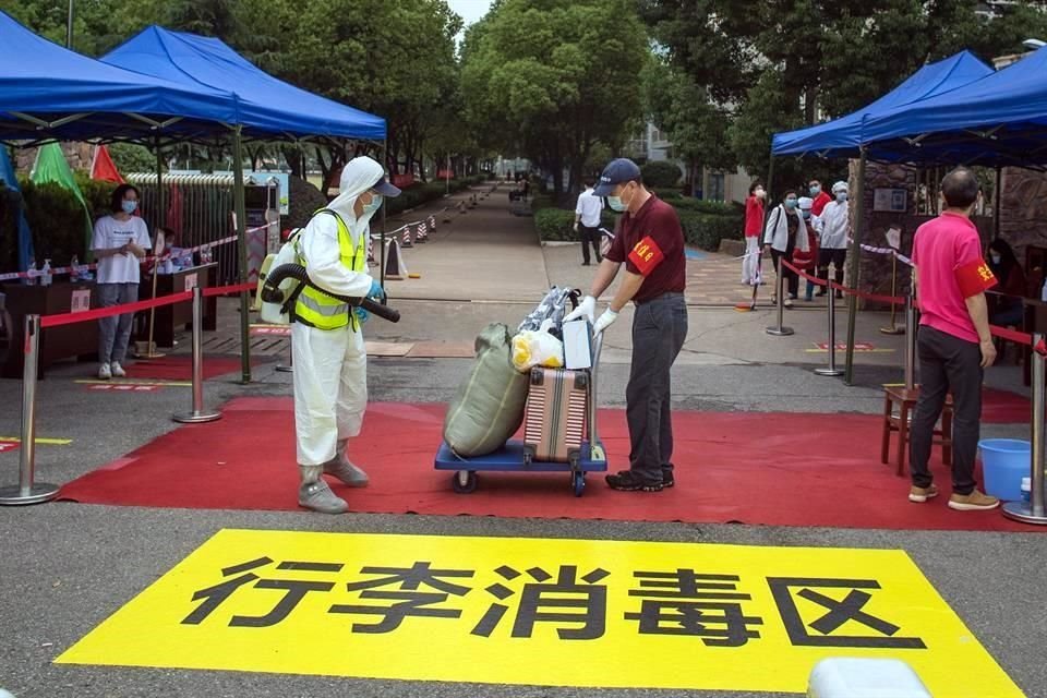 La ciudad de Wuhan, epicentro de la pandemia en China, registró ayer un nuevo caso de Covid-19.