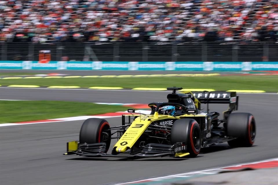 Esta es la segunda temporada de Daniel Ricciardo con Renault.