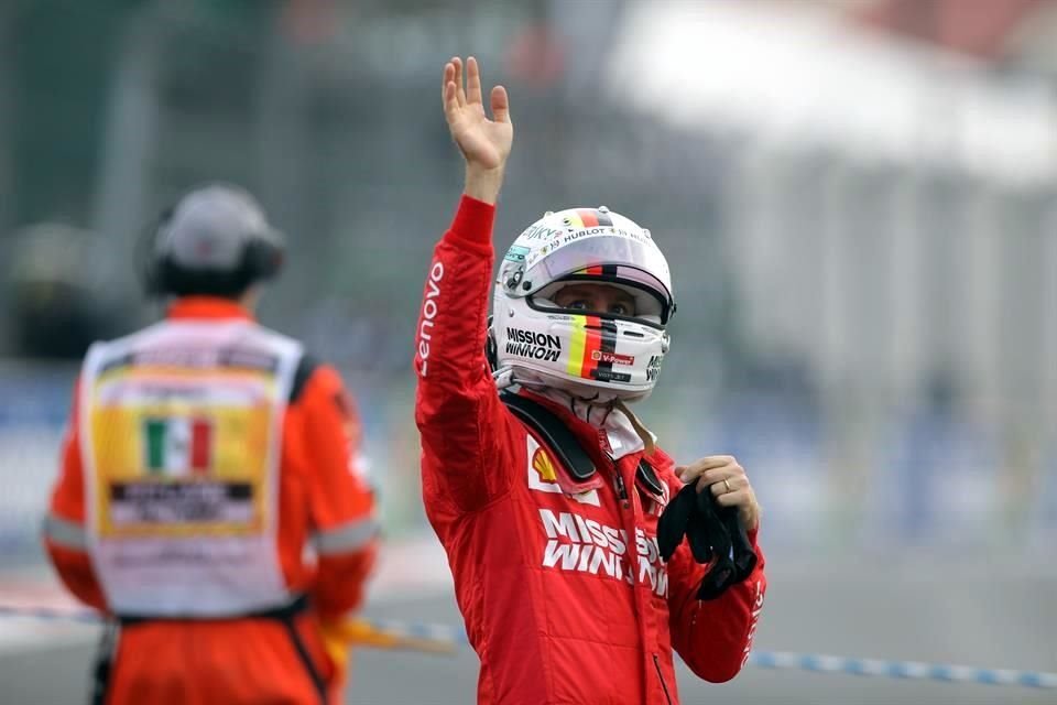 Sebastian Vettel ha logrado 14 victorias con el Cavallino Rampante.