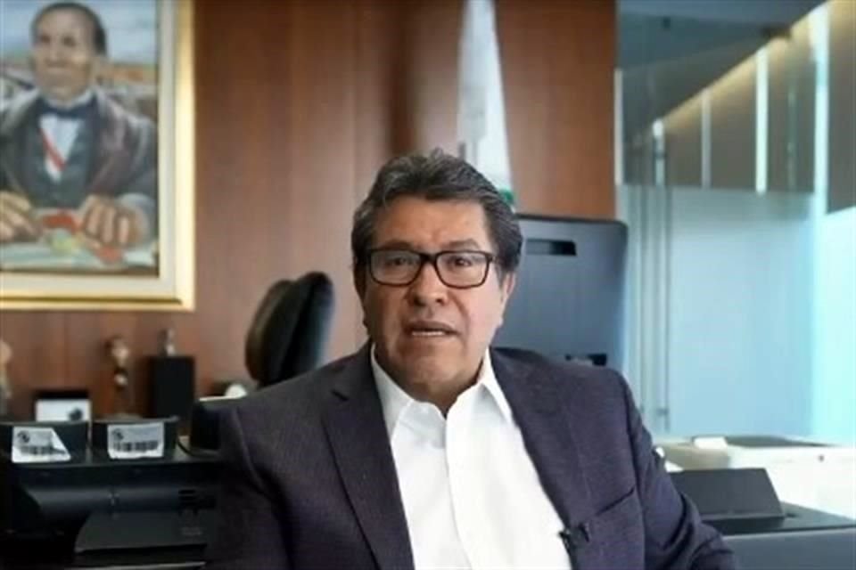 El senador Monreal publicó un video en redes sociales.