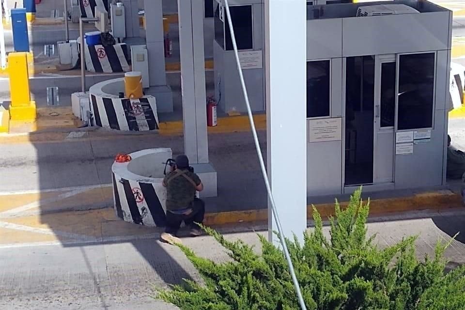 Uno de los enfrentamientos ocurrió en una caseta.