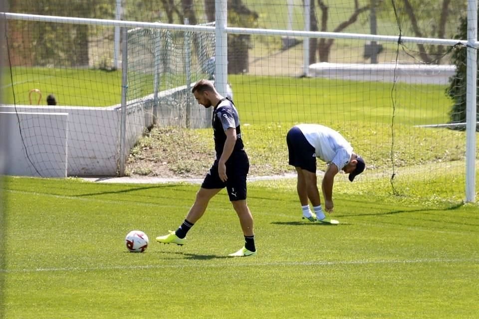 Los Rayados entrenaron por última vez en El Barrial el 17 de marzo, pero con medidas especiales debido al coronavirus.