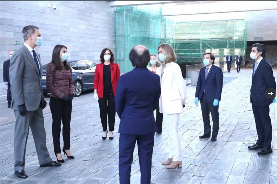 Los Reyes Felipe y Letizia asistieron a su primera reunión oficial tras el Estado de alarma