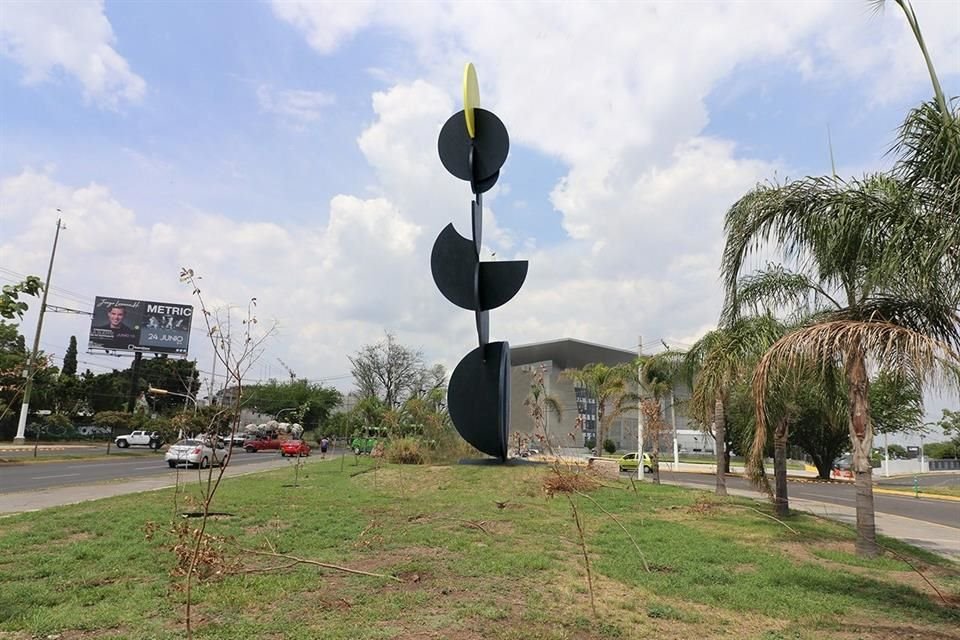 Así lucirá la obra de Alejandro Fournier, aún sin fecha de instalación, que forma parte del programa Escultórica Monumental.