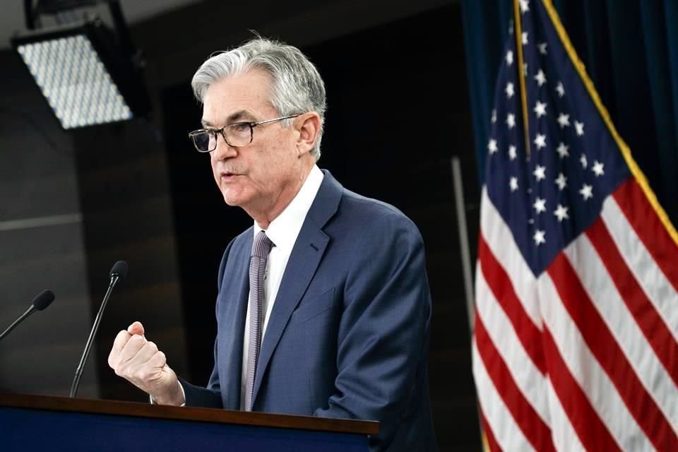 Jerome Powell, presidente de la Reserva Federal estadounidense.