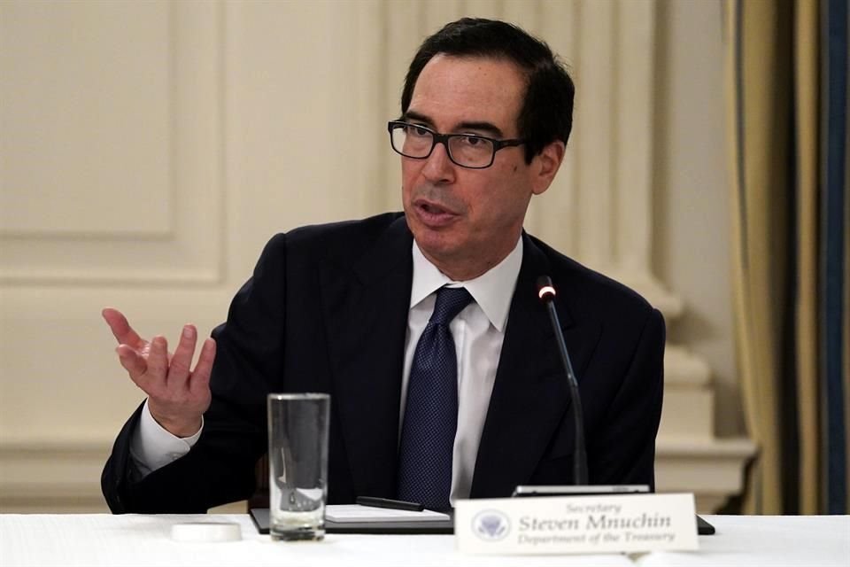 Steven Mnuchin, Secretario del Tesoro de Estados Unidos.